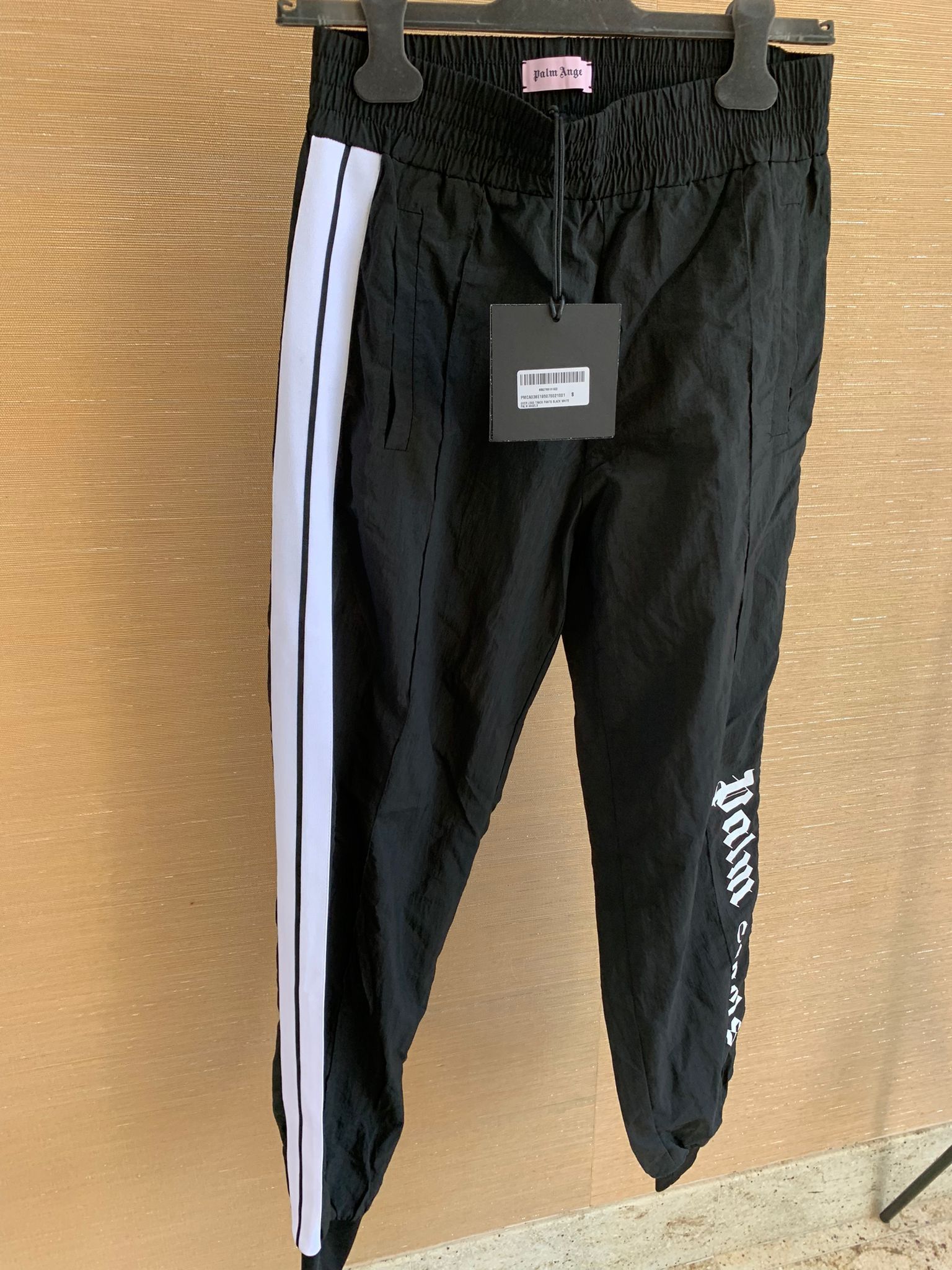 Palm Angels Over Logo Track Pants in Black Size US 30 / EU 46 - 2 Thumbnail