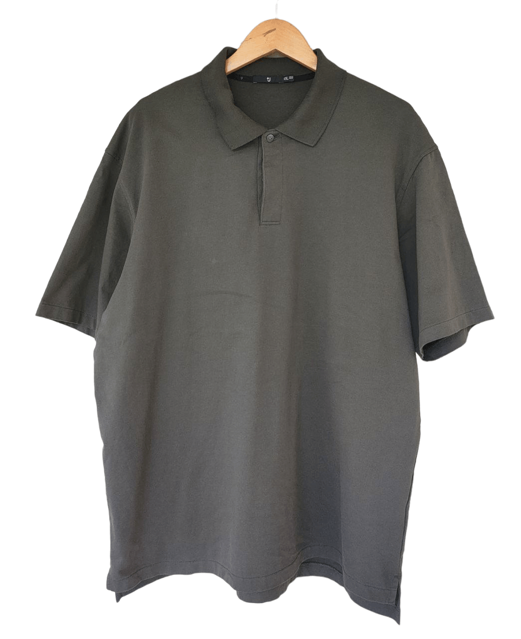 image of Jil Sander Uniqlo Polo T in Grey, Men's (Size 2XL)