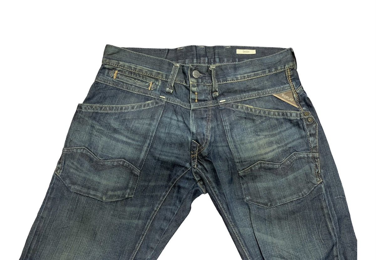 Replay VINTAGE REPLAY DENIM Jeans Size US 32 / EU 48 - 4 Thumbnail