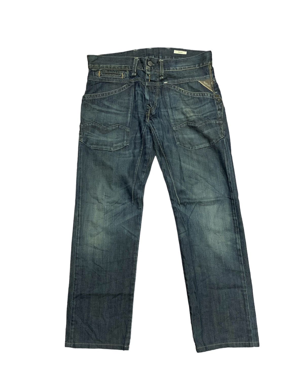 Replay VINTAGE REPLAY DENIM Jeans Size US 32 / EU 48 - 2 Thumbnail