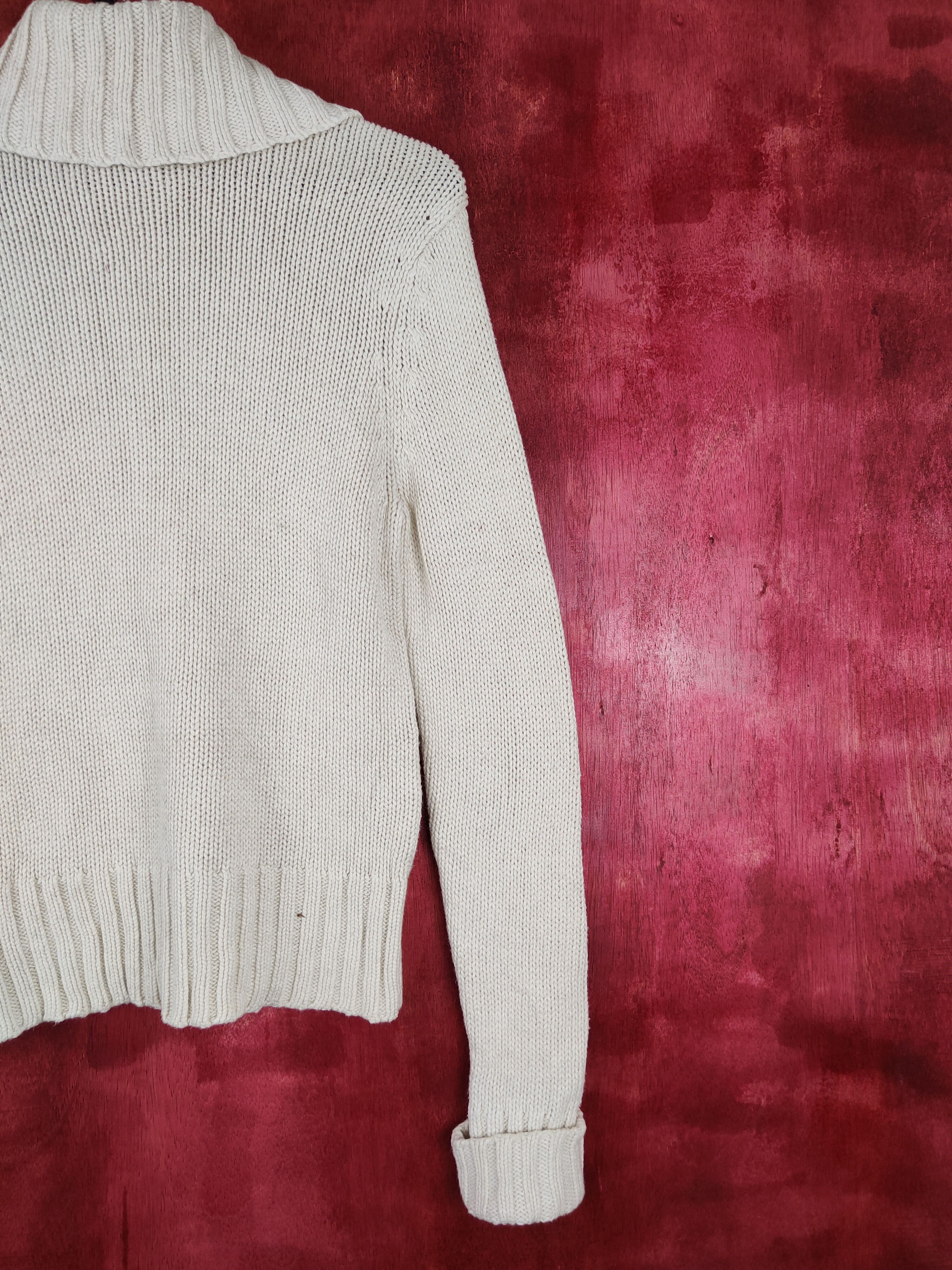 Polo Ralph Lauren Ralph Polo Jeans Lauren White Knitwear #5271 Size M / US 6-8 / IT 42-44 - 7 Thumbnail