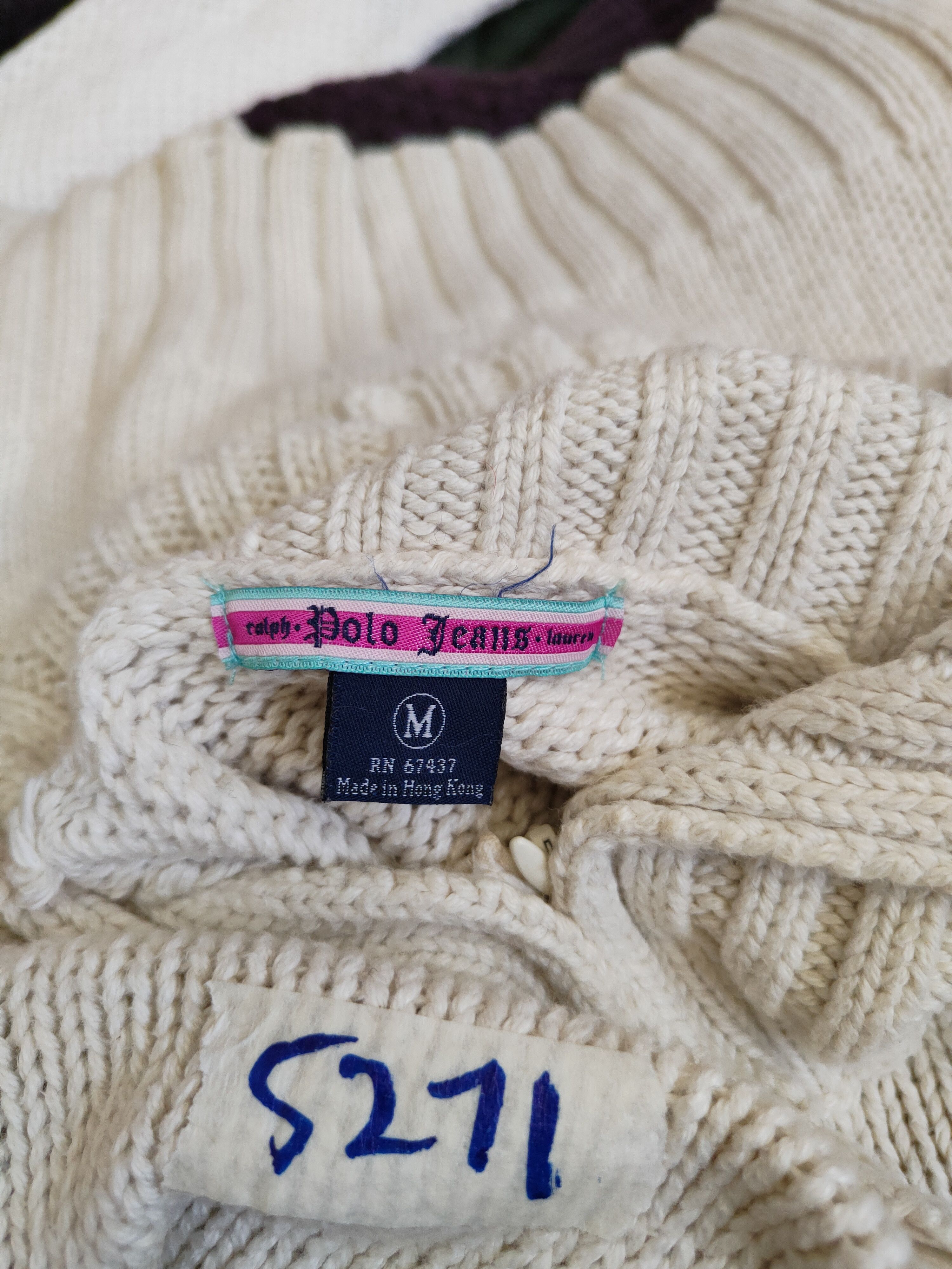 Polo Ralph Lauren Ralph Polo Jeans Lauren White Knitwear #5271 Size M / US 6-8 / IT 42-44 - 9 Thumbnail
