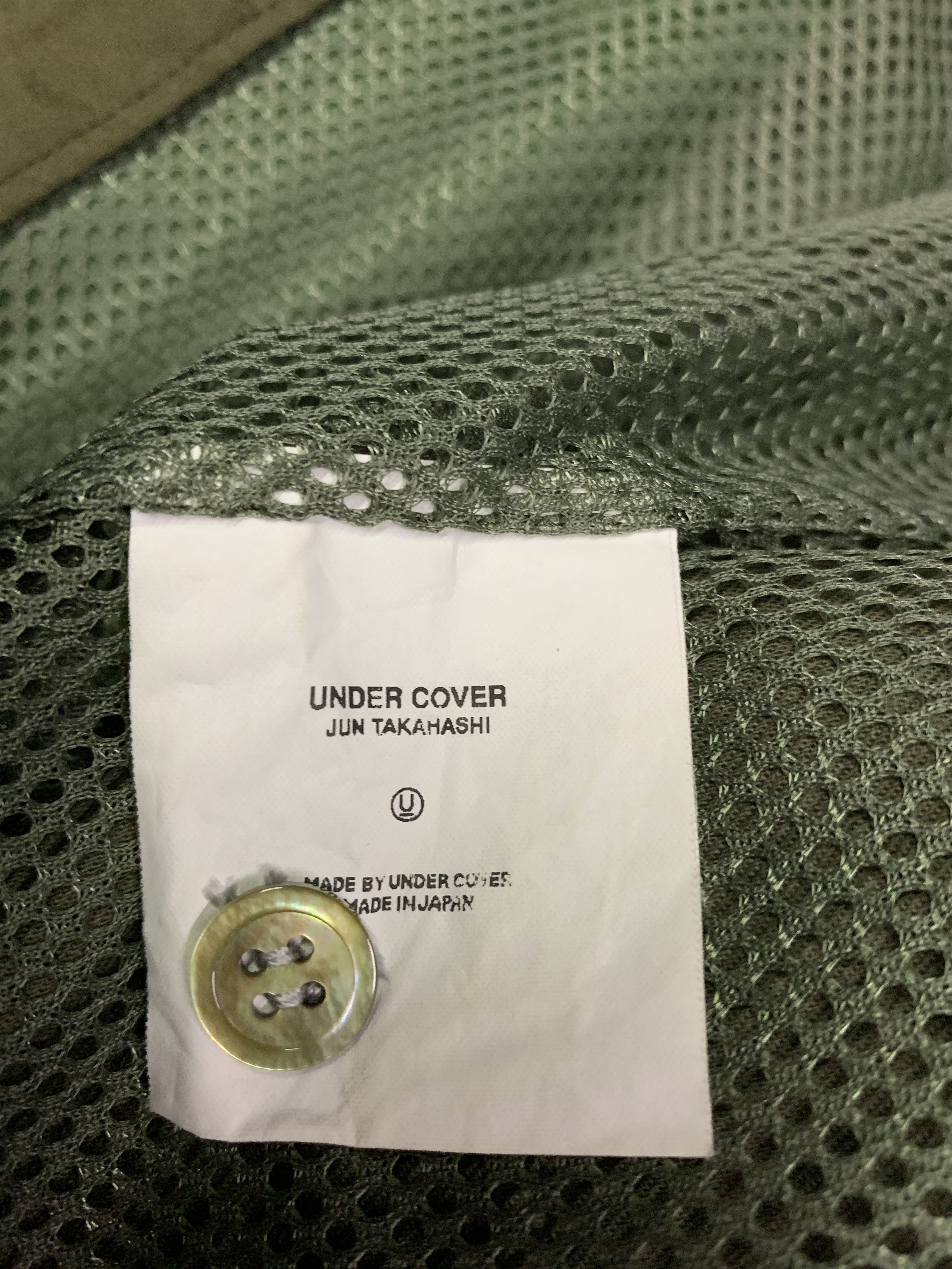 Jun Takahashi × Undercover 🔥UNDERCOVER CHOATIC DISCHORD JACKETS OLIVE GREEN Size US M / EU 48-50 / 2 - 8 Thumbnail