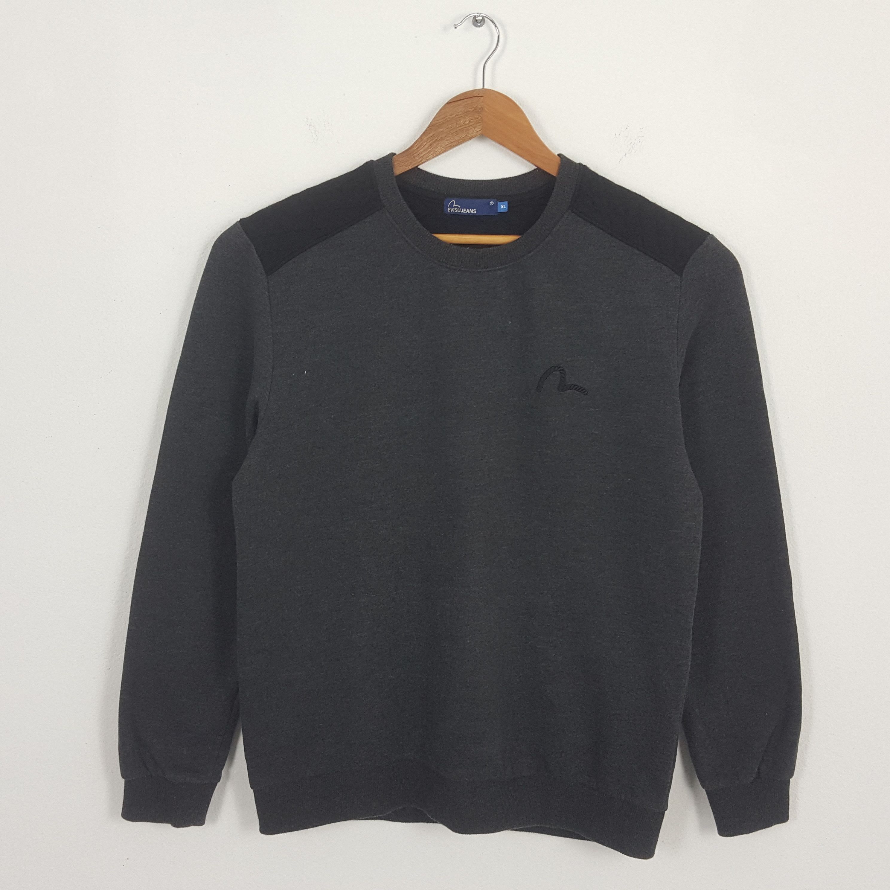 Evisu × Japanese Brand × Vintage Vintage EVISU Japanese Brand Sweatshirt Size US L / EU 52-54 / 3 - 2 Thumbnail