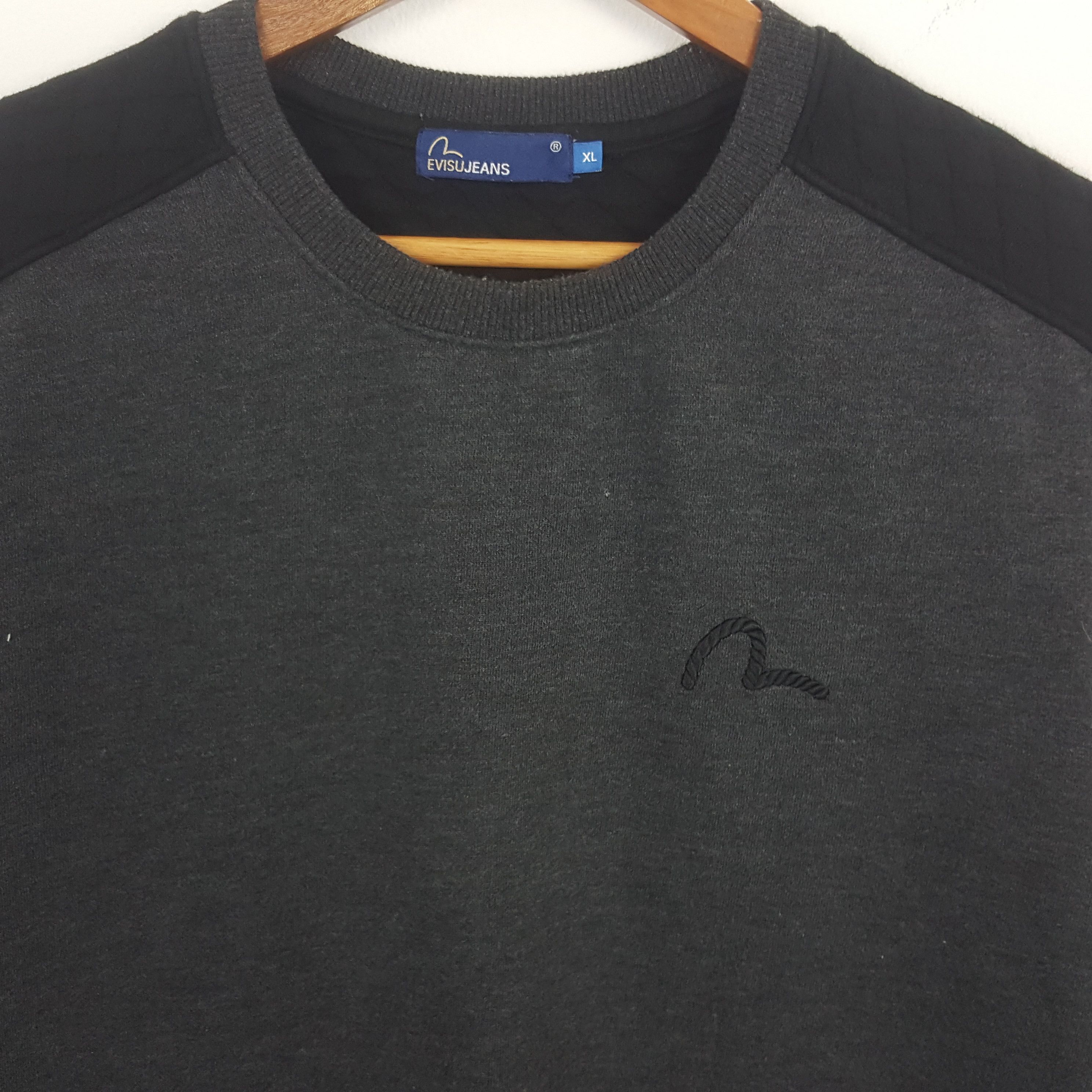 Evisu × Japanese Brand × Vintage Vintage EVISU Japanese Brand Sweatshirt Size US L / EU 52-54 / 3 - 3 Thumbnail