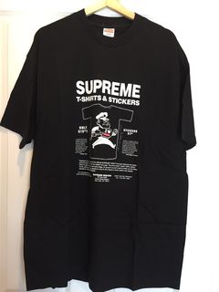 Supreme T Shirts And Stickers Tee | Grailed