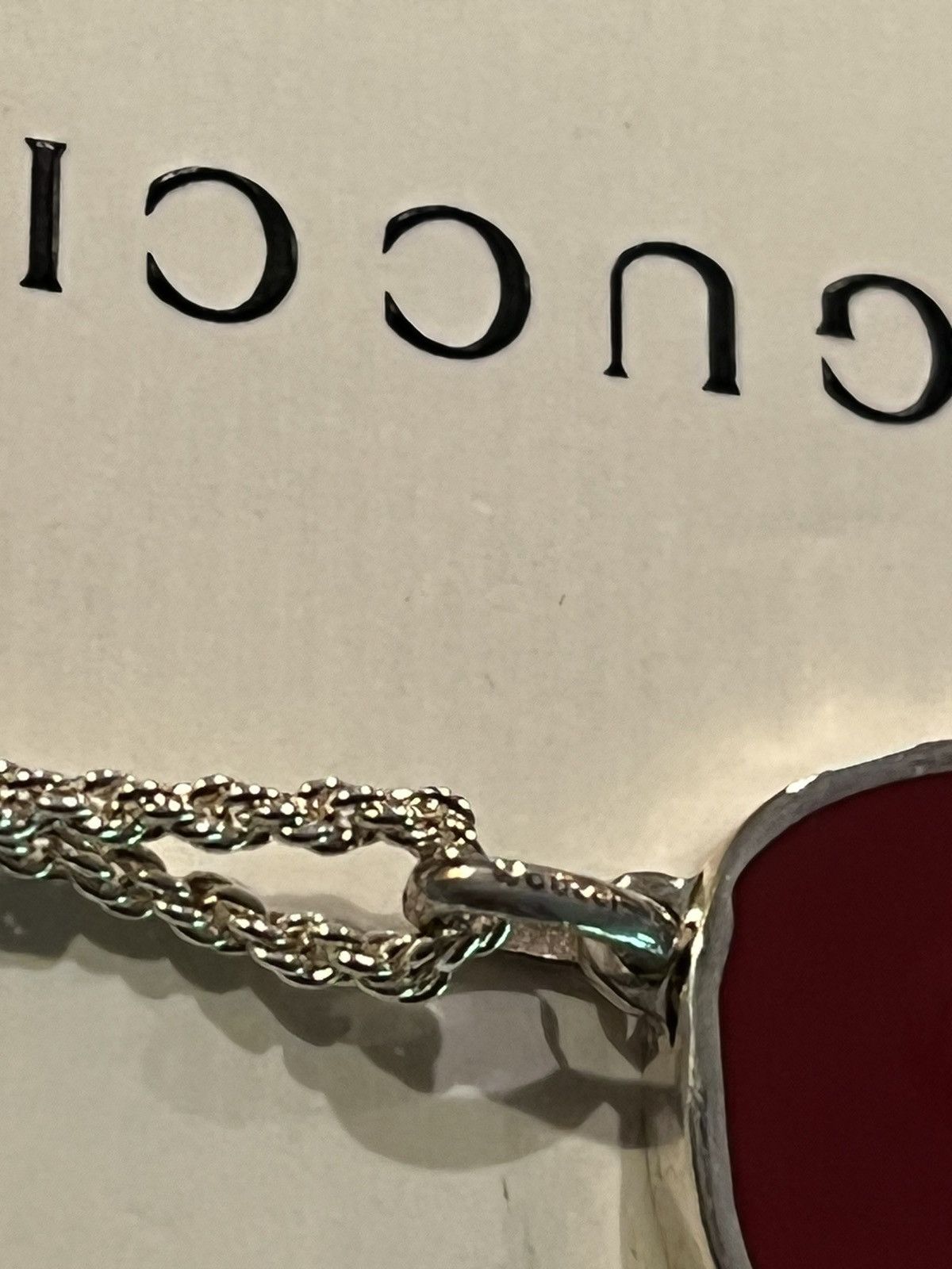 Gucci Gucci Ghost Skull Necklace Trouble Andrew Size ONE SIZE - 8 Thumbnail