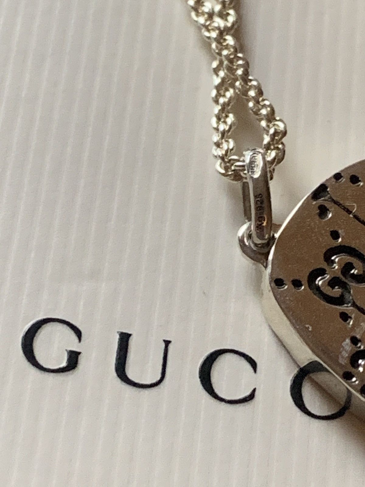 Gucci Gucci Ghost Skull Necklace Trouble Andrew Size ONE SIZE - 6 Thumbnail