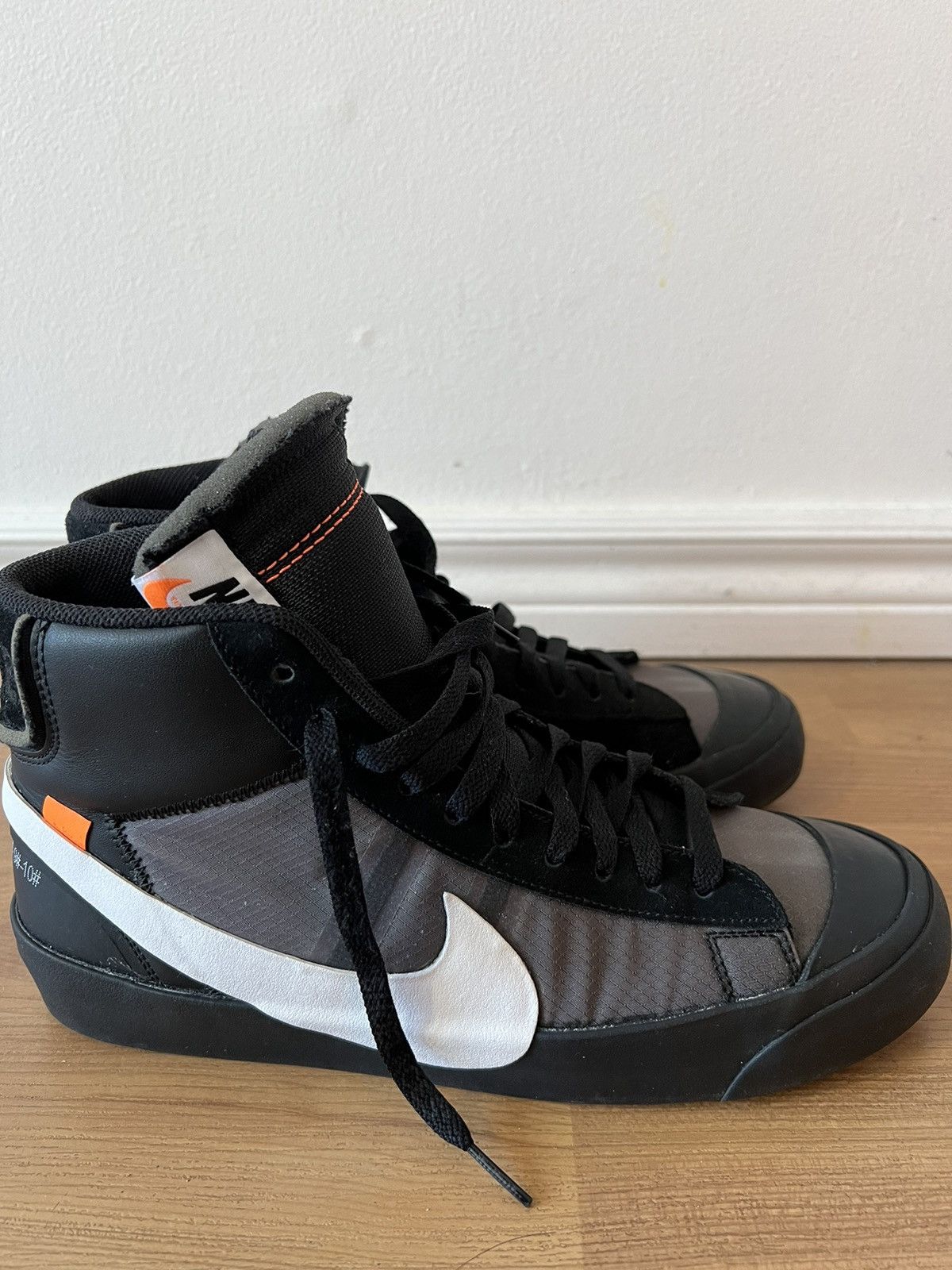 Nike × Off-White Nike Off-White Blazer Grim Reaper | signed by Yeezy Busta Size US 10 / EU 43 - 10 Thumbnail