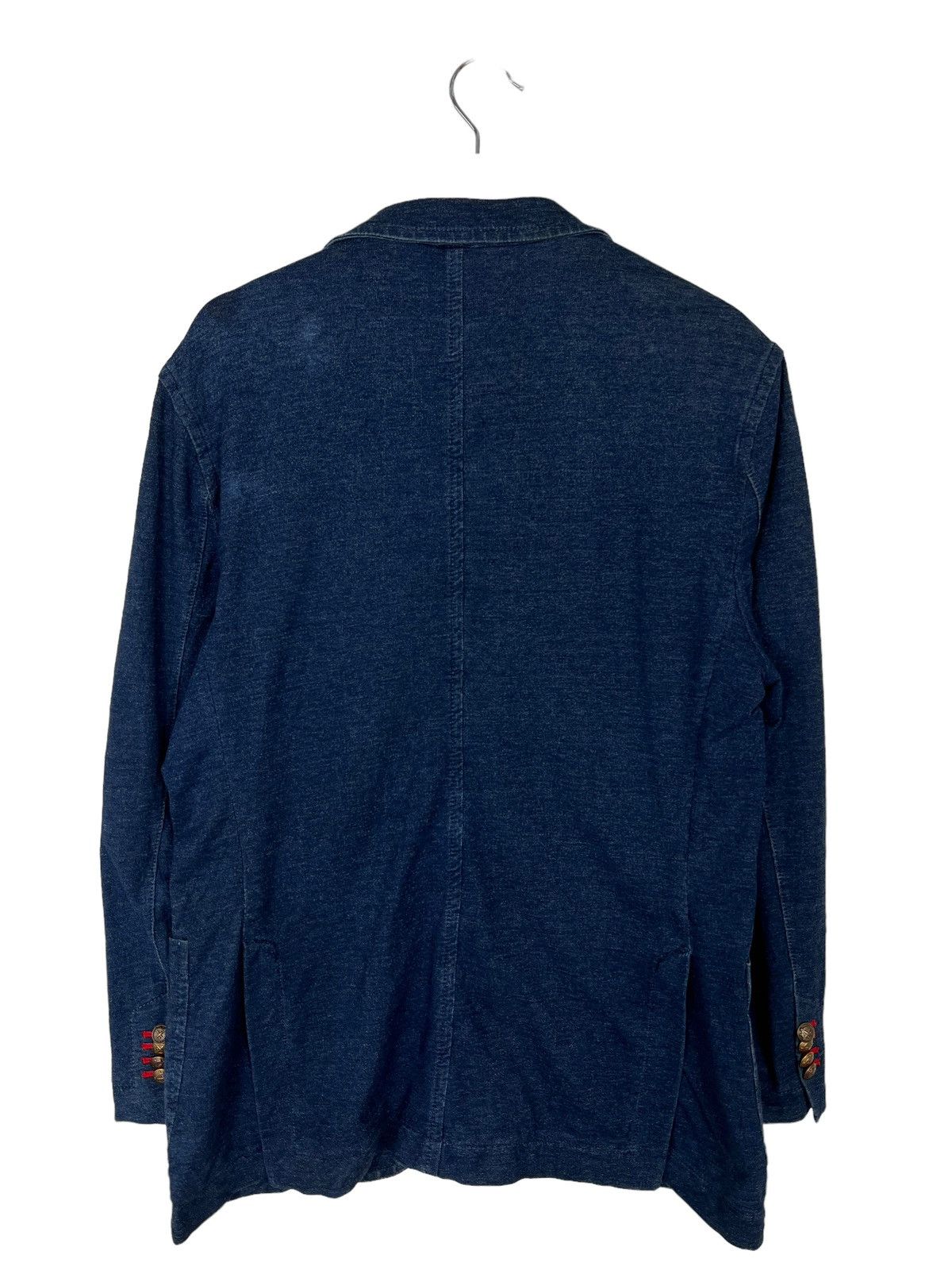 Circolo 1901 🔥 Circolo 1901 Blue Indigo Cardigan Tailor Jacket Size US L / EU 52-54 / 3 - 6 Thumbnail