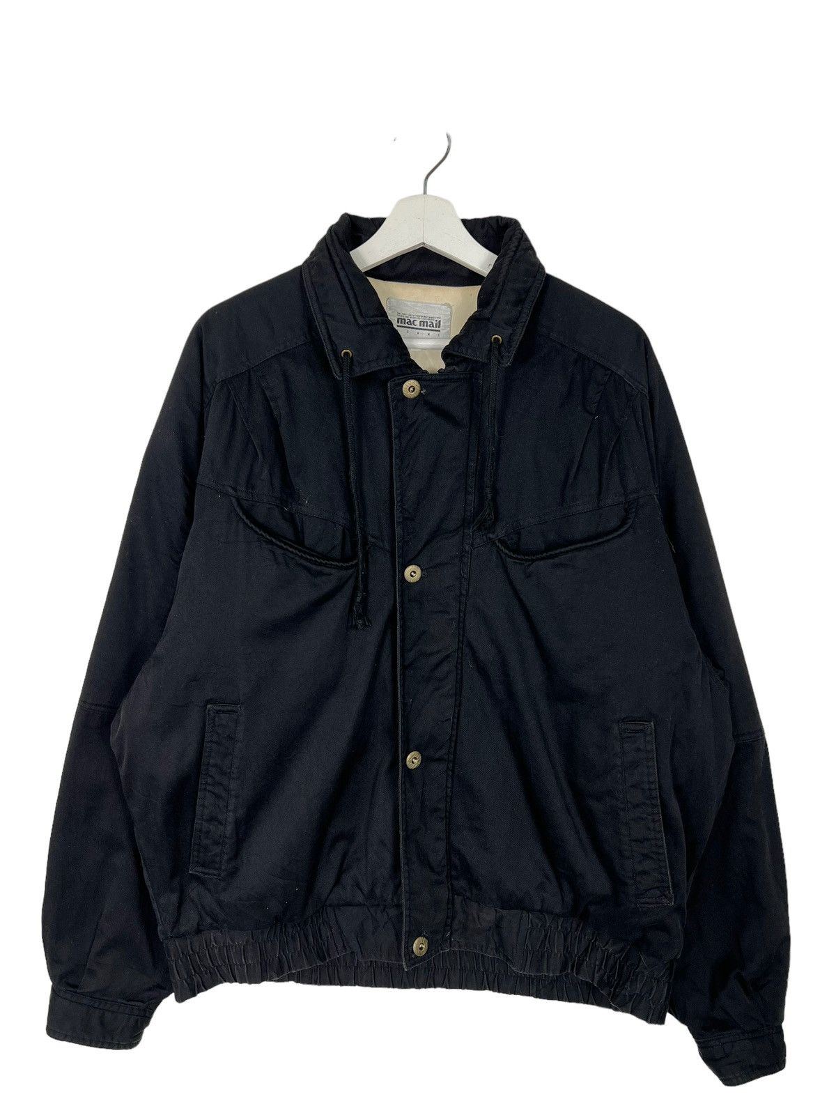 🔥 RIOT RARE MAD MAIL HOMME CARGO BOMBER JACKET ISSEY MIYAKE