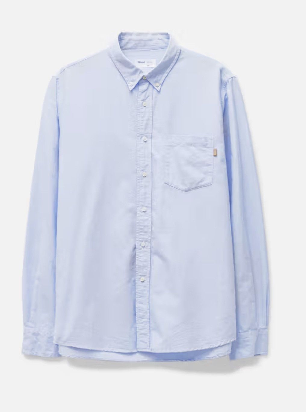 JJJJound JJJJound Oxford Shirt “Relaxed Fit” - Blue x Medium RARE Size US M / EU 48-50 / 2 - 1 Thumbnail