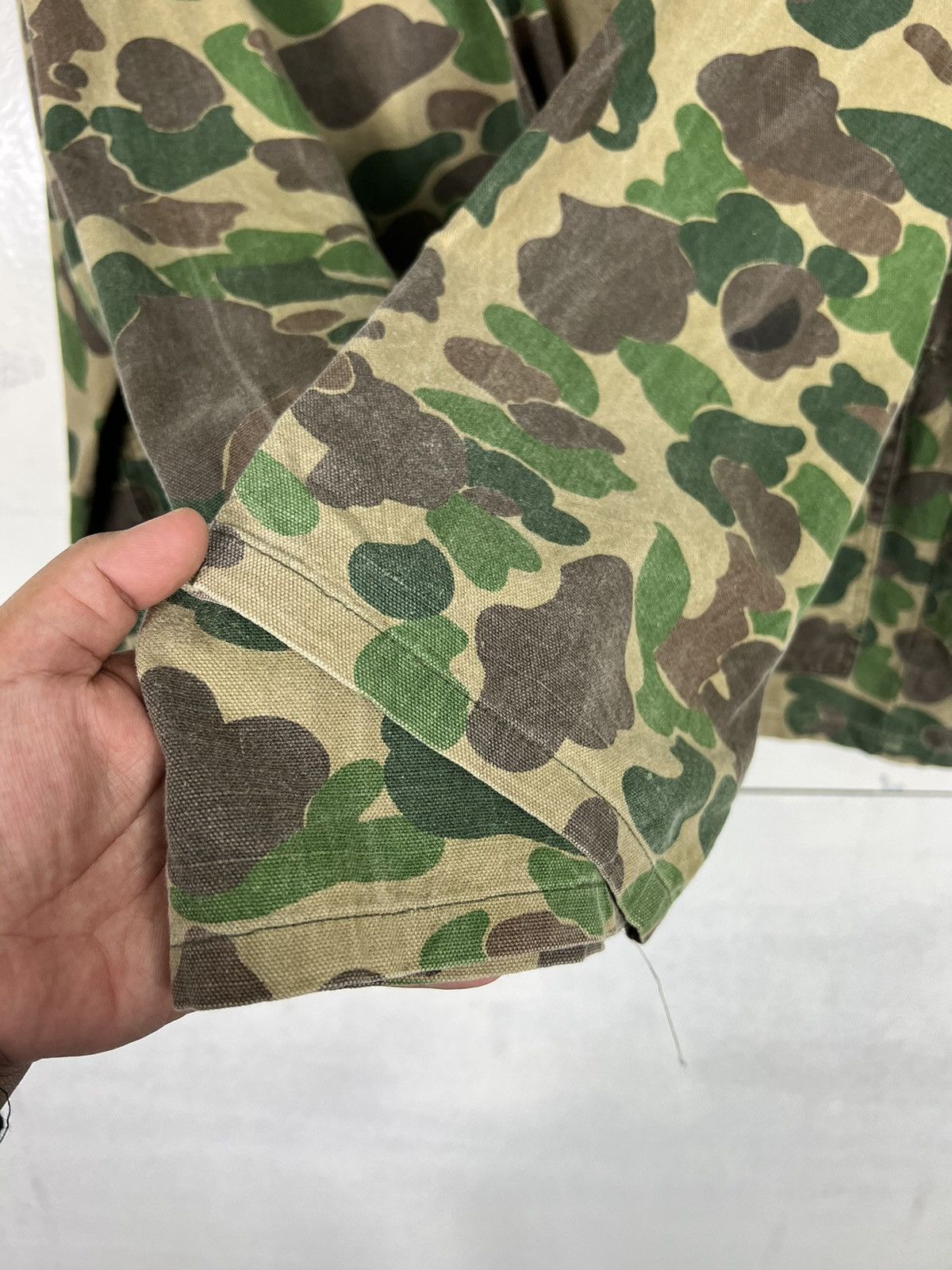 Hunter 🔥VINTAGE RANGER CAMO HUNTING SAFARI JACKET MADE IN USA Size US XL / EU 56 / 4 - 10 Thumbnail