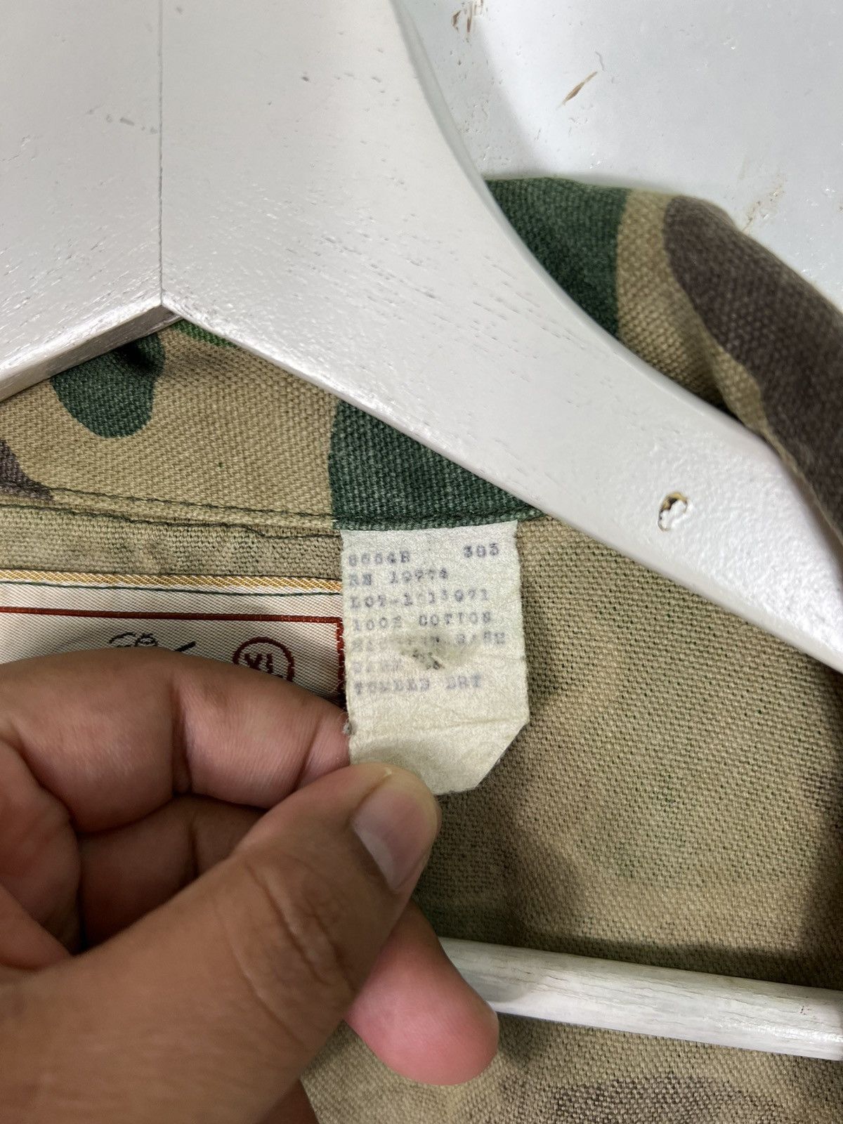 Hunter 🔥VINTAGE RANGER CAMO HUNTING SAFARI JACKET MADE IN USA Size US XL / EU 56 / 4 - 9 Thumbnail