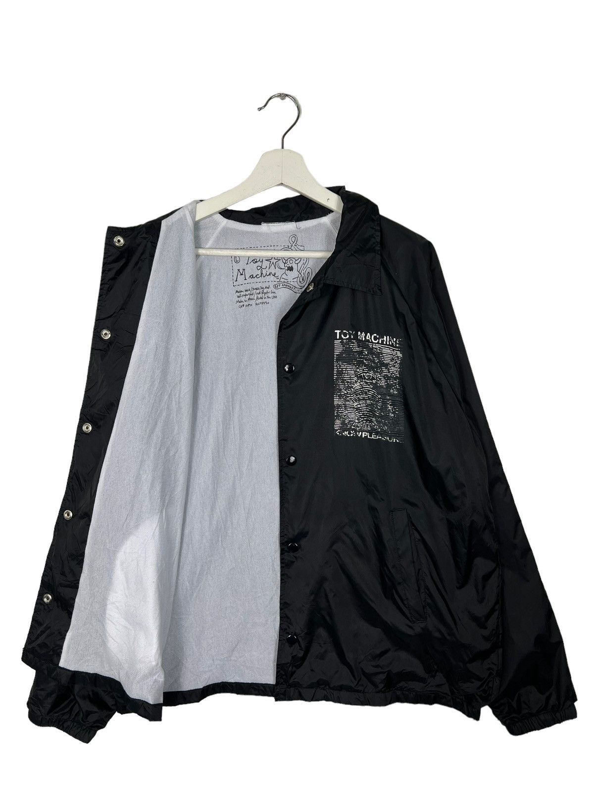 Toy Machine 🔥 VINTAGE TOY MACHINE COACH JACKET Size US L / EU 52-54 / 3 - 5 Thumbnail