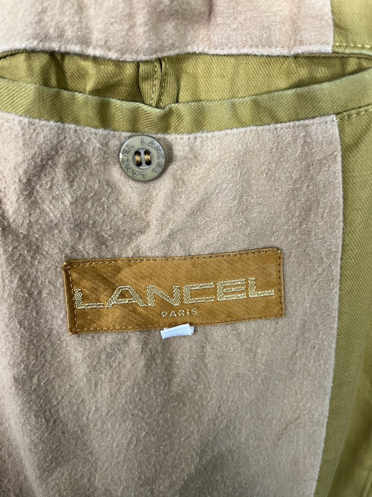 Lancel 🔥 VINTAGE 80s 90s LANCEL CARGO BOMBER JACKET Size US L / EU 52-54 / 3 - 10 Thumbnail