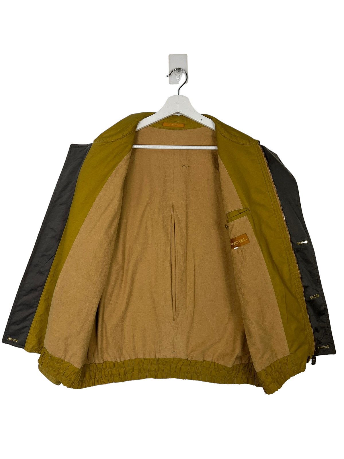 Lancel 🔥 VINTAGE 80s 90s LANCEL CARGO BOMBER JACKET Size US L / EU 52-54 / 3 - 5 Thumbnail