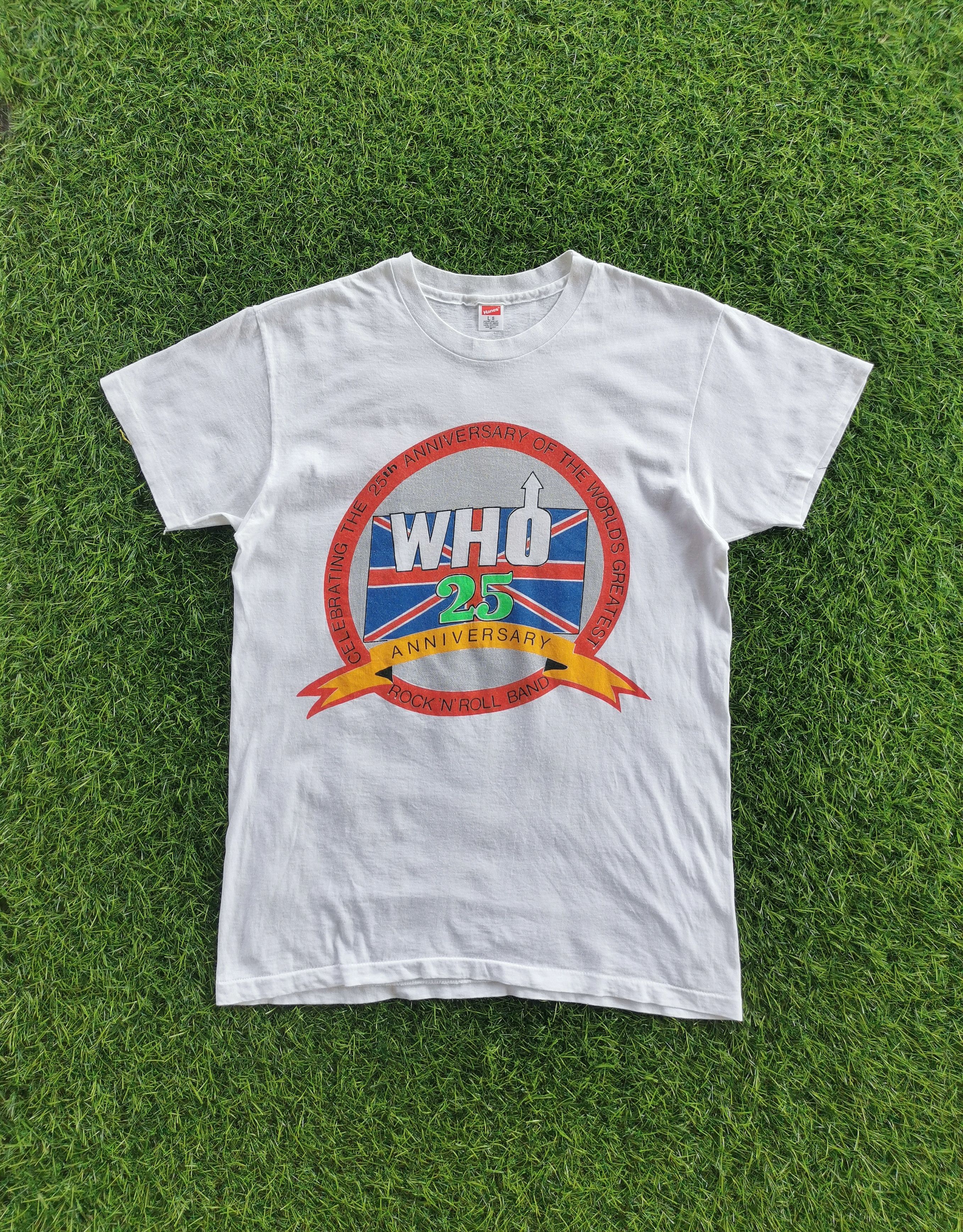 80s Vintage The Who Band Tees
