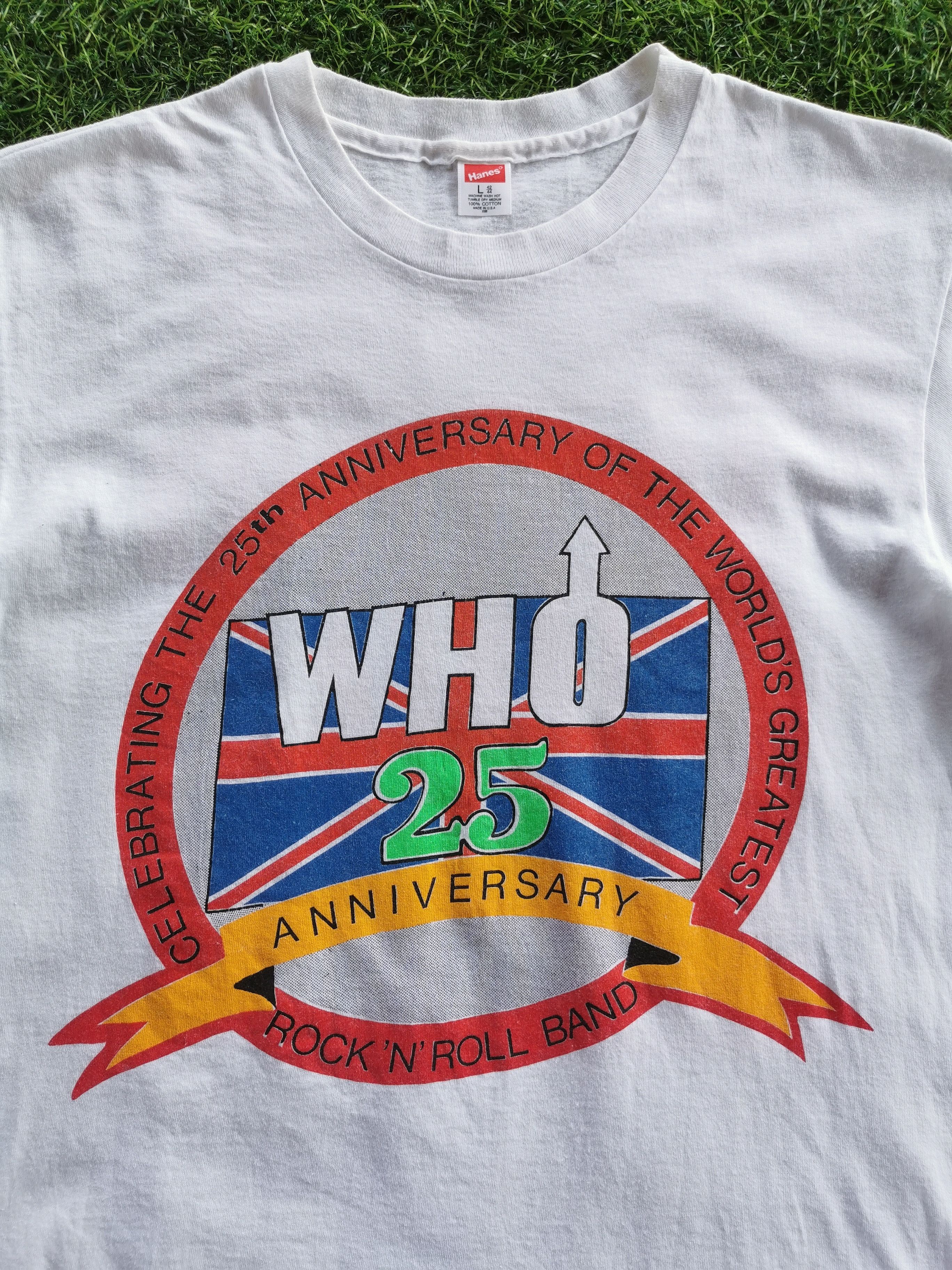 80s Vintage The Who Band Tees