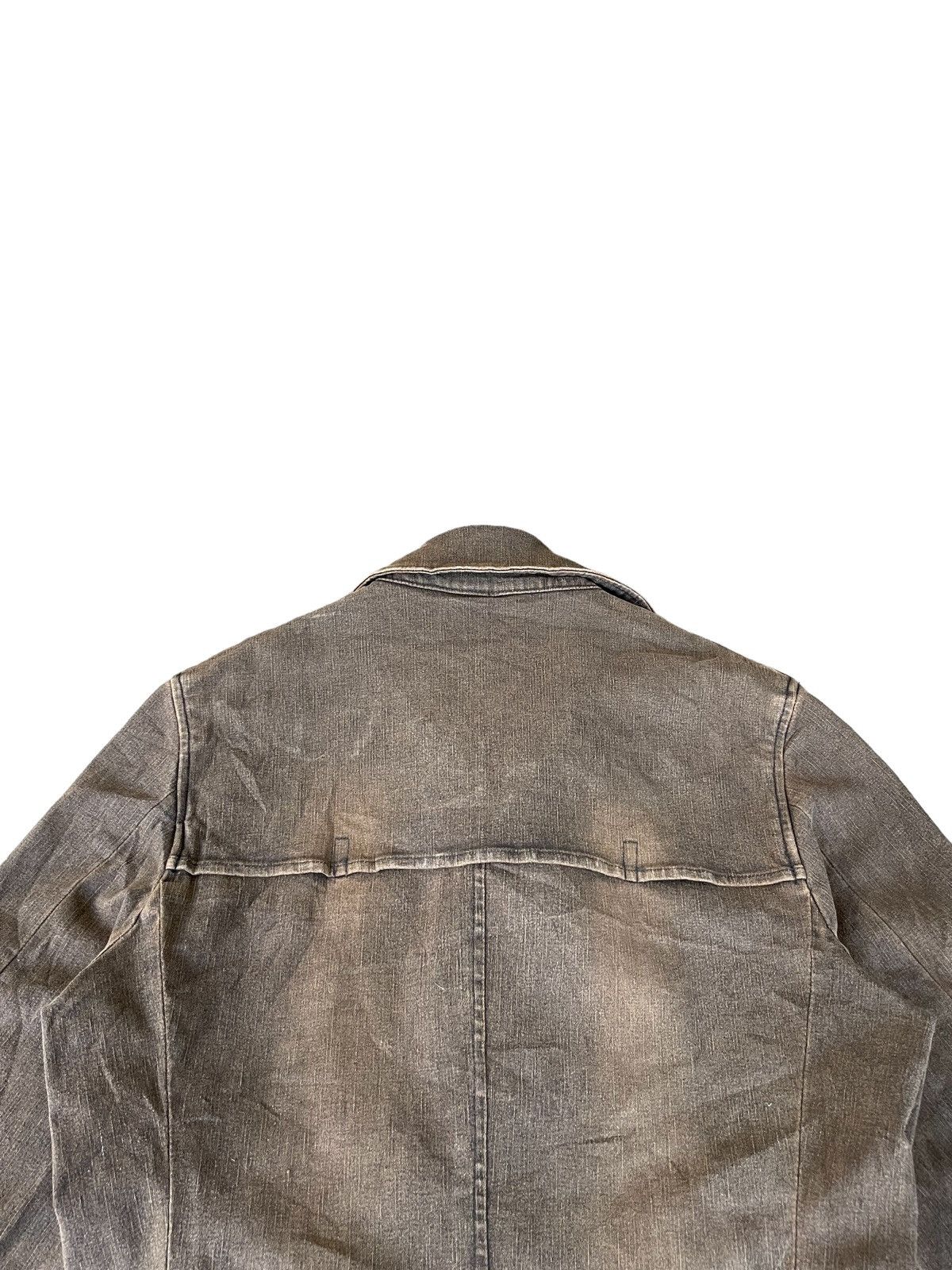 Tornado Mart Tornado Mart Archive Mudwash Denim Jacket Earth Brown Wash Size US M / EU 48-50 / 2 - 12 Thumbnail