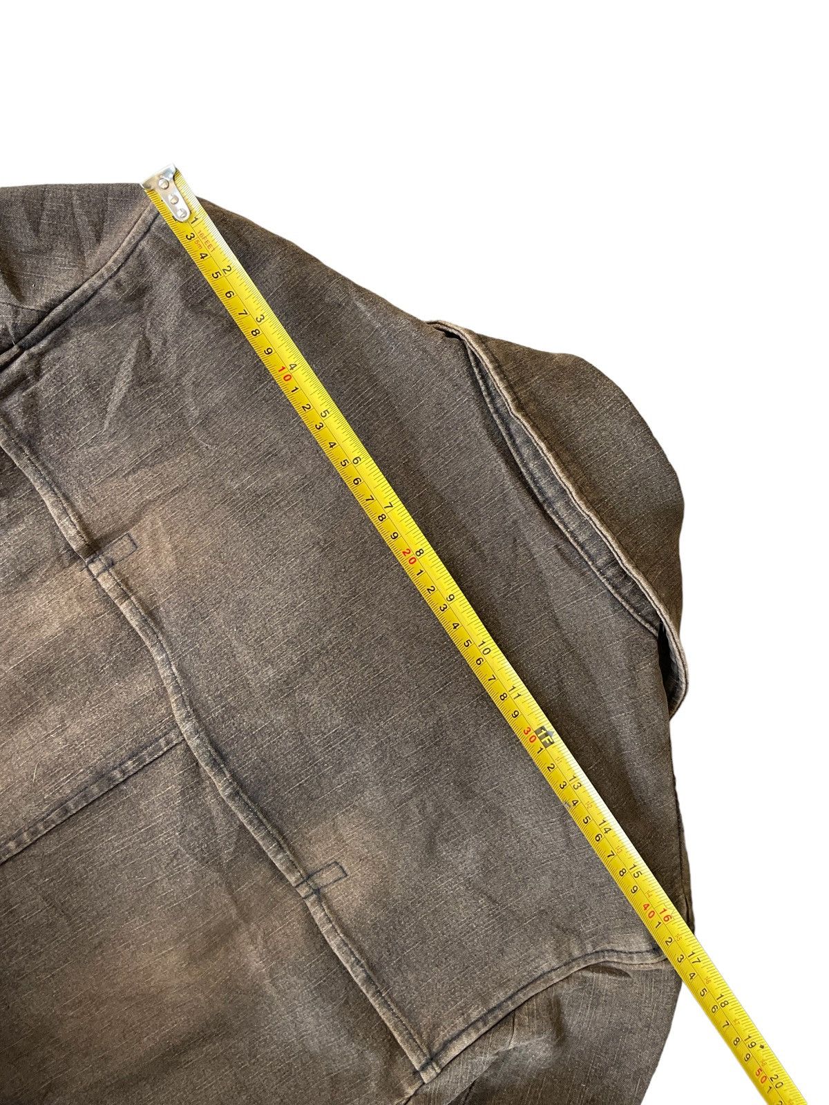 Tornado Mart Tornado Mart Archive Mudwash Denim Jacket Earth Brown Wash Size US M / EU 48-50 / 2 - 14 Thumbnail