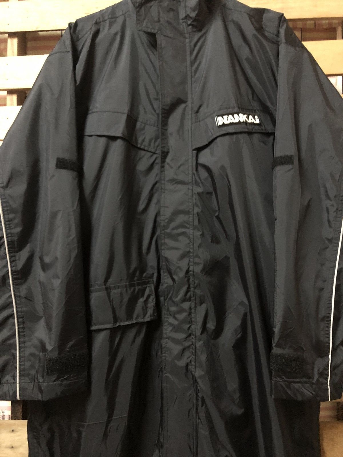 Japanese Brand × Sports Specialties Nankai Motorcycle Hyper Rain Gear Long Jacket Size US L / EU 52-54 / 3 - 7 Thumbnail