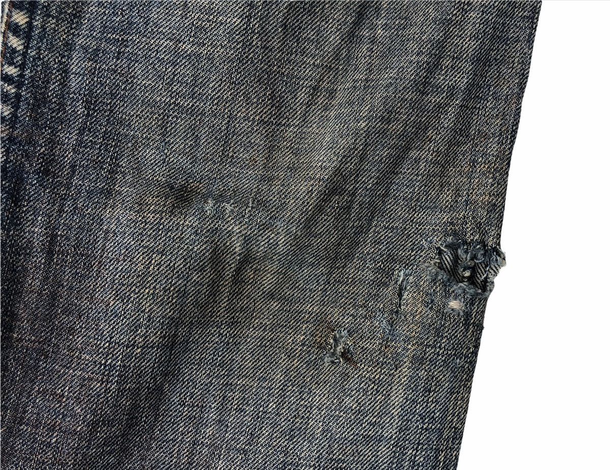 Japanese Brand 🔥Japanese Casucci Distressed Flare Jeans🔥 Size US 28 / EU 44 - 9 Thumbnail