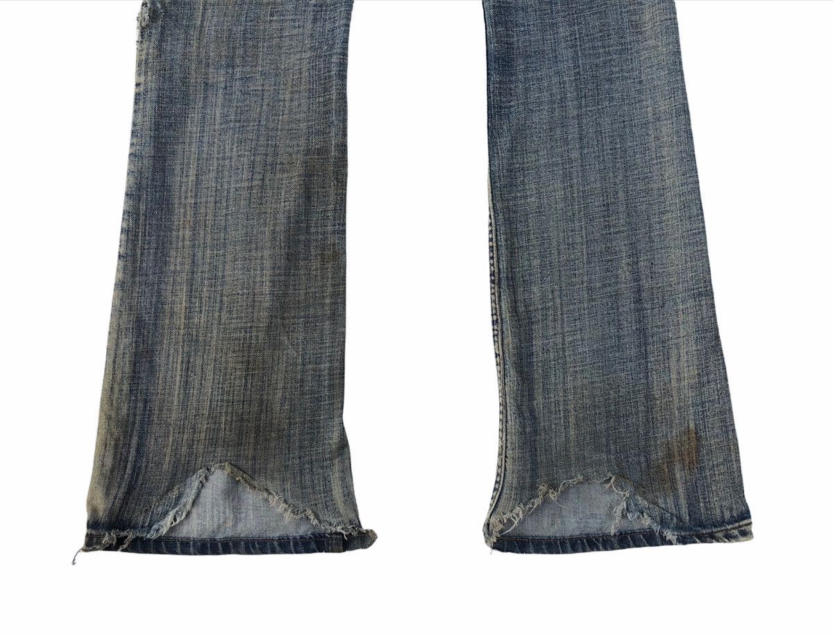 Japanese Brand 🔥Japanese Casucci Distressed Flare Jeans🔥 Size US 28 / EU 44 - 8 Thumbnail
