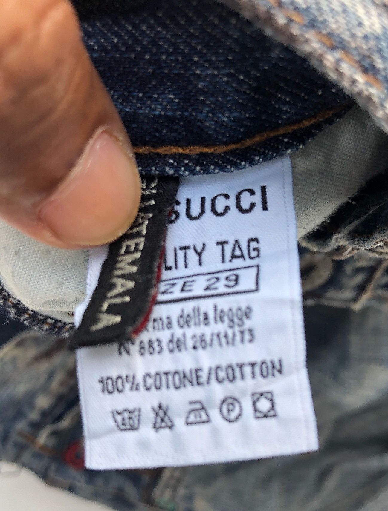 Japanese Brand 🔥Japanese Casucci Distressed Flare Jeans🔥 Size US 28 / EU 44 - 10 Thumbnail