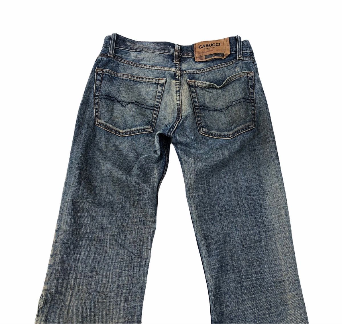 🔥Japanese Casucci Distressed Flare Jeans🔥