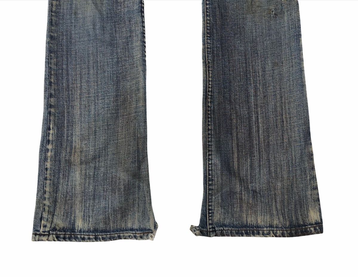 Japanese Brand 🔥Japanese Casucci Distressed Flare Jeans🔥 Size US 28 / EU 44 - 4 Thumbnail
