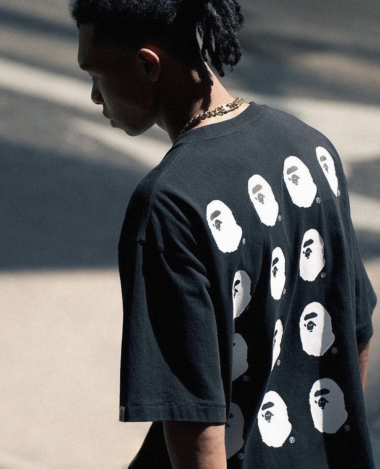 Bape BAPE Hong Kong 16th Anniversary - HK Camo Ape Head Tee Size US M / EU 48-50 / 2 - 6 Thumbnail