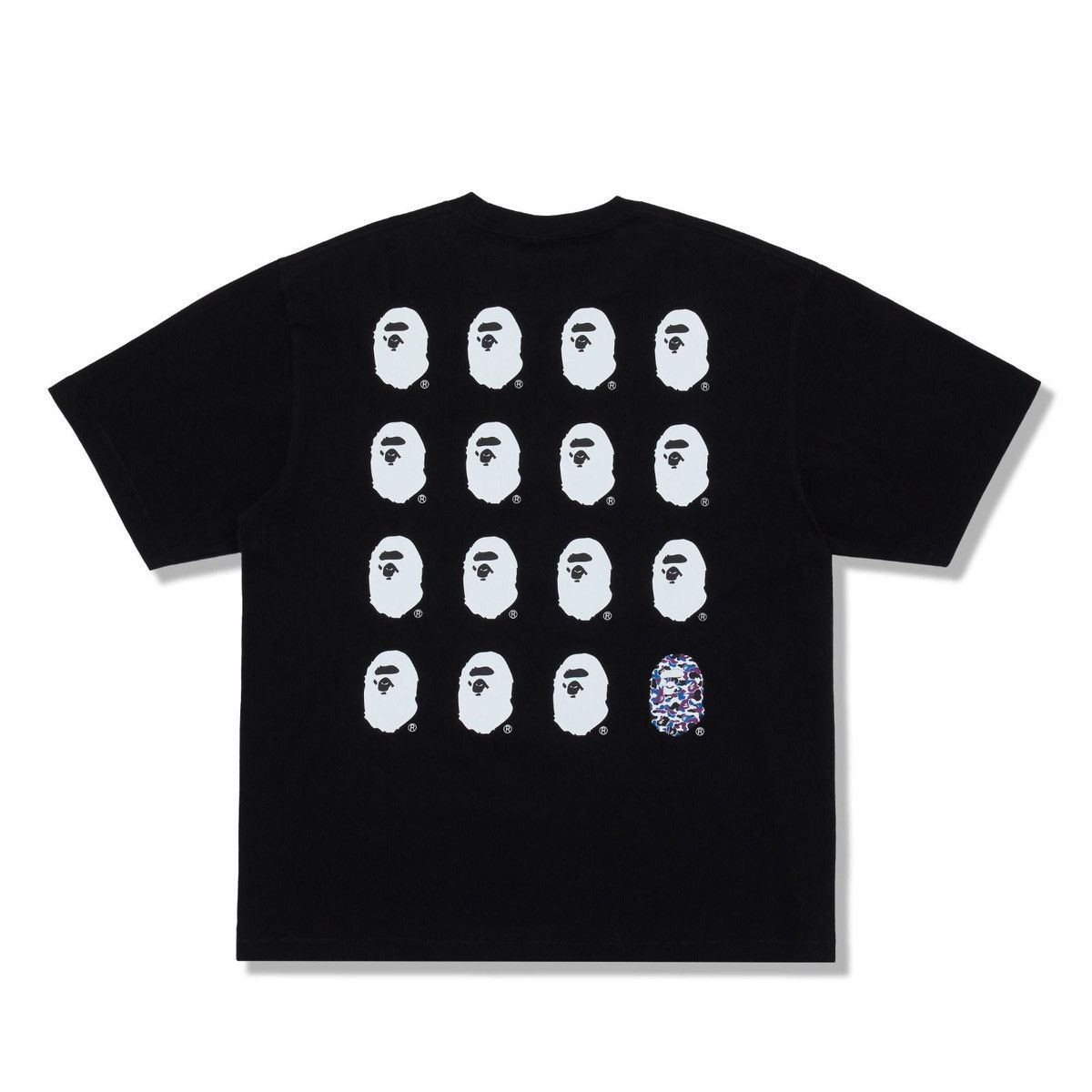 Bape BAPE Hong Kong 16th Anniversary - HK Camo Ape Head Tee Size US M / EU 48-50 / 2 - 4 Thumbnail