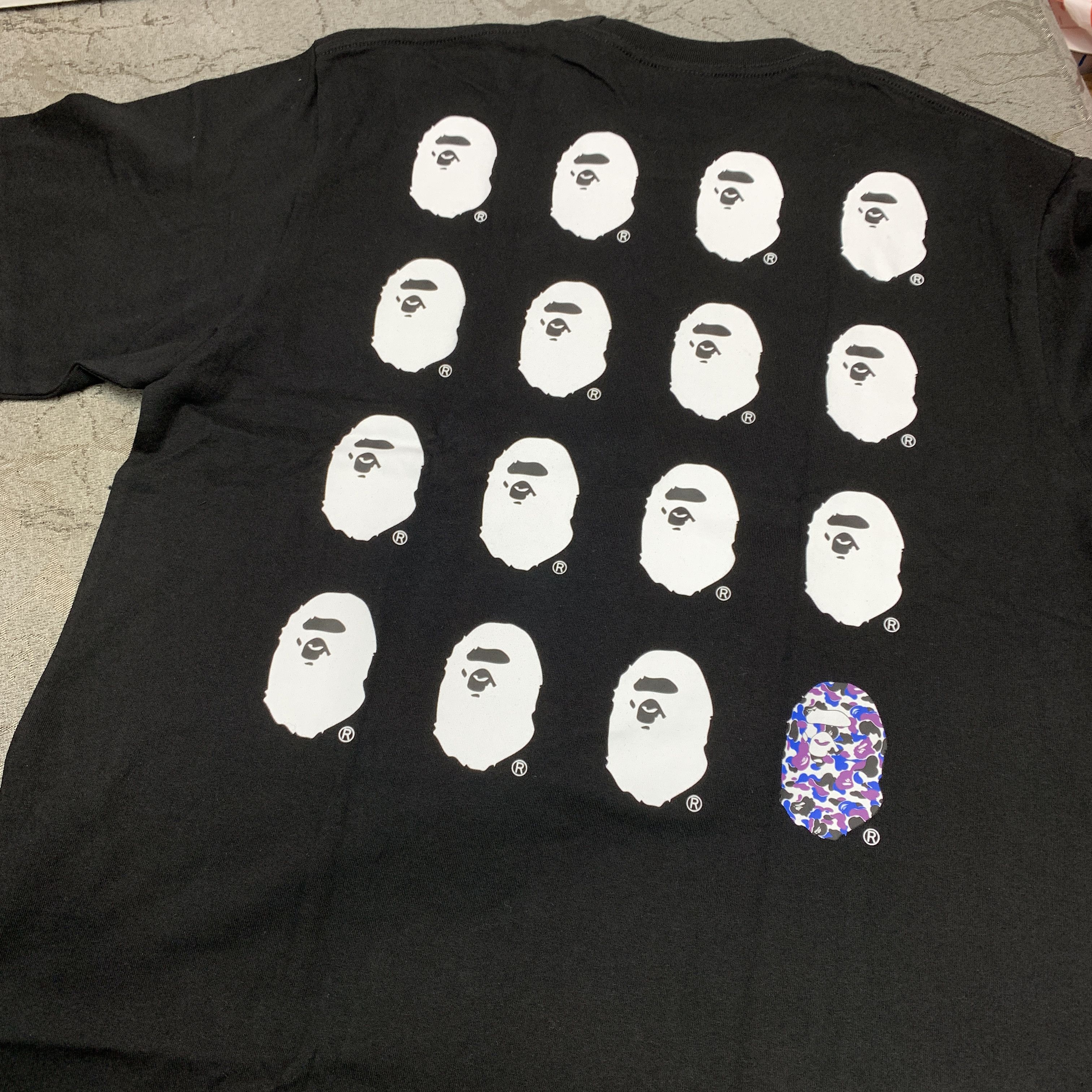 Bape BAPE Hong Kong 16th Anniversary - HK Camo Ape Head Tee Size US M / EU 48-50 / 2 - 2 Thumbnail