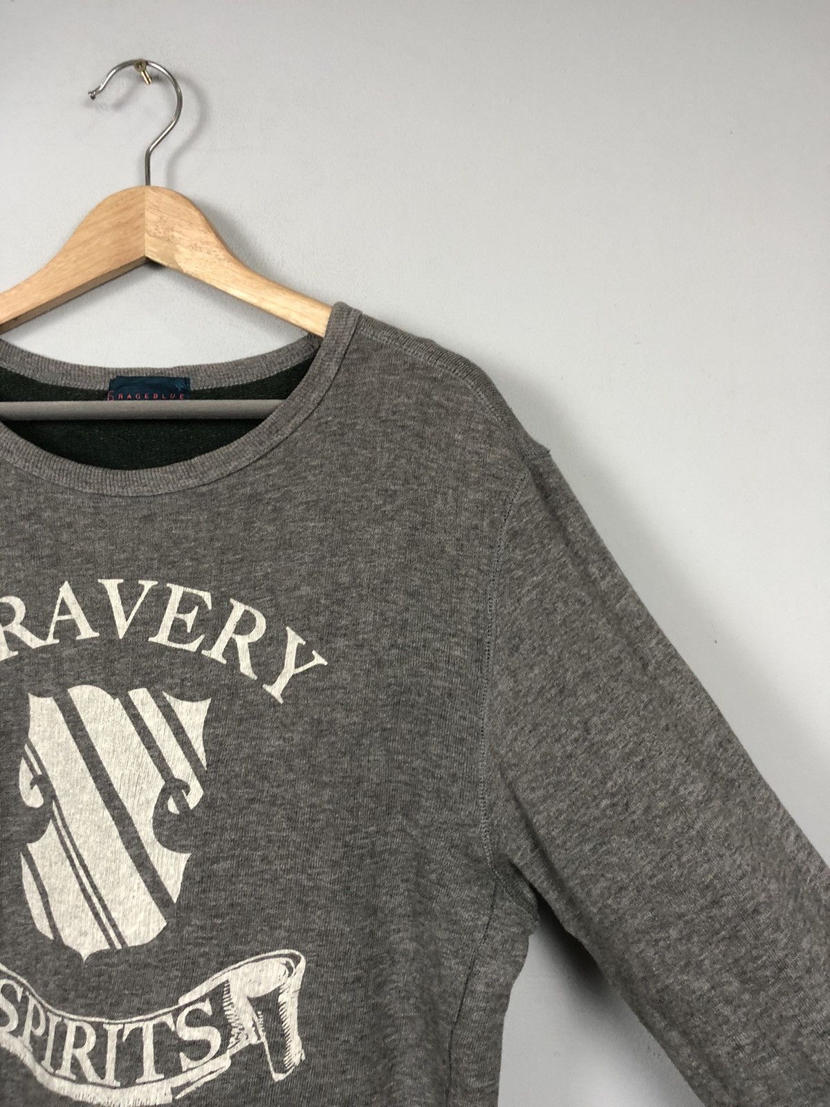 Japanese Brand × RAGEBLUE Rage blue Japan Bravery Spirit Sweatshirt Size US L / EU 52-54 / 3 - 4 Thumbnail