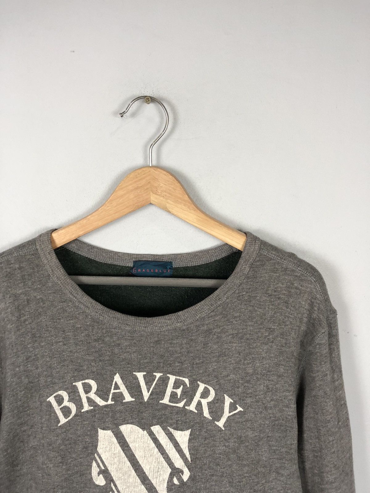 Japanese Brand × RAGEBLUE Rage blue Japan Bravery Spirit Sweatshirt Size US L / EU 52-54 / 3 - 2 Thumbnail