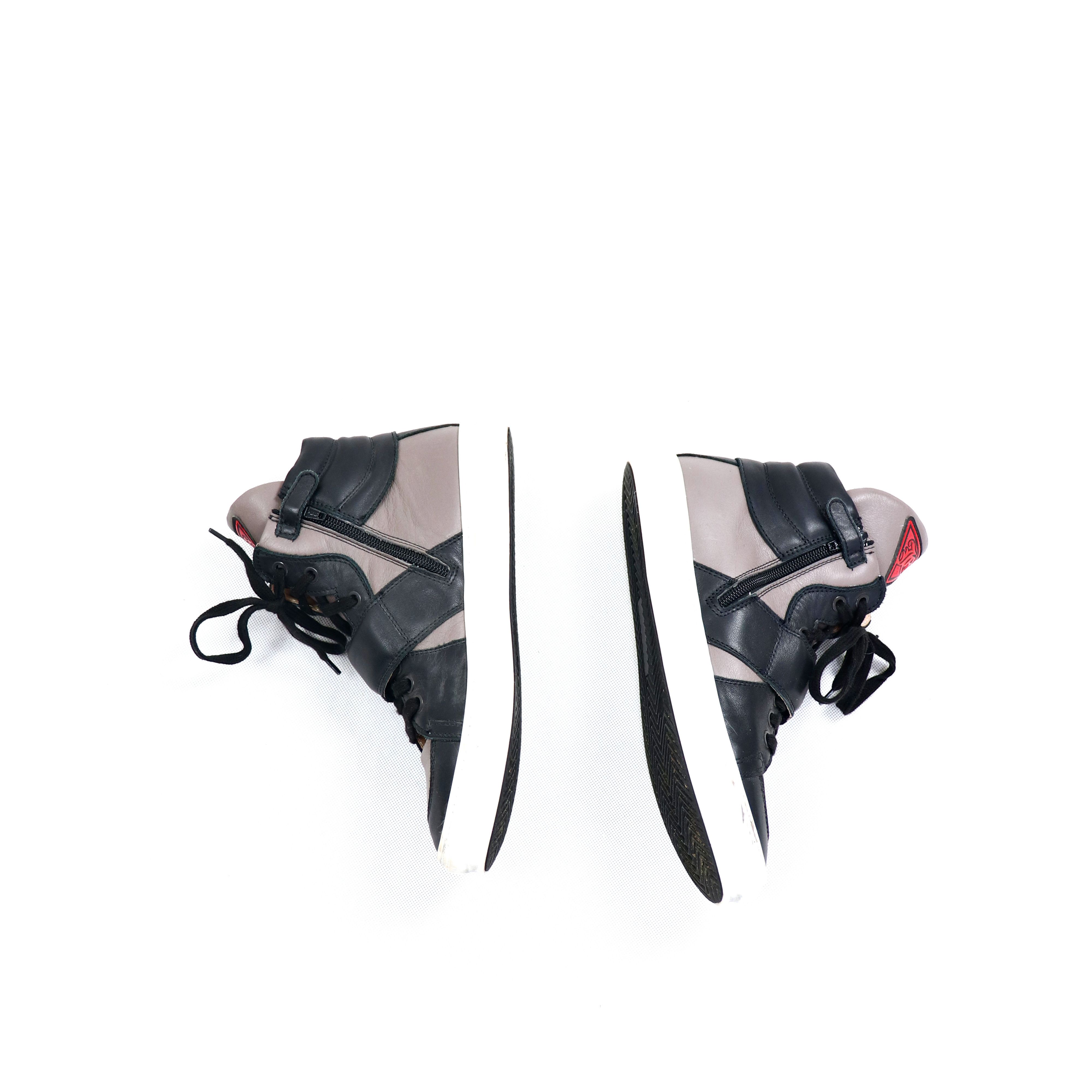 John Galliano Leather High Top Velcro Shoes Size US 8 / IT 38 - 5 Thumbnail