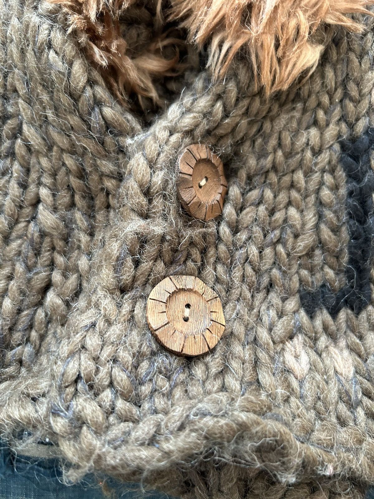Kapital × Kapital Kountry Kapital hand knit hood Size ONE SIZE - 4 Thumbnail