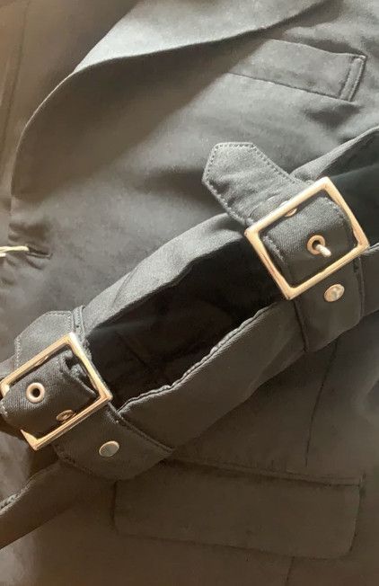 Comme des Garcons × Comme des Garcons Homme Plus NWT CDG homme plus 2016 armor/buckle jacket Size US M / EU 48-50 / 2 - 12 Thumbnail