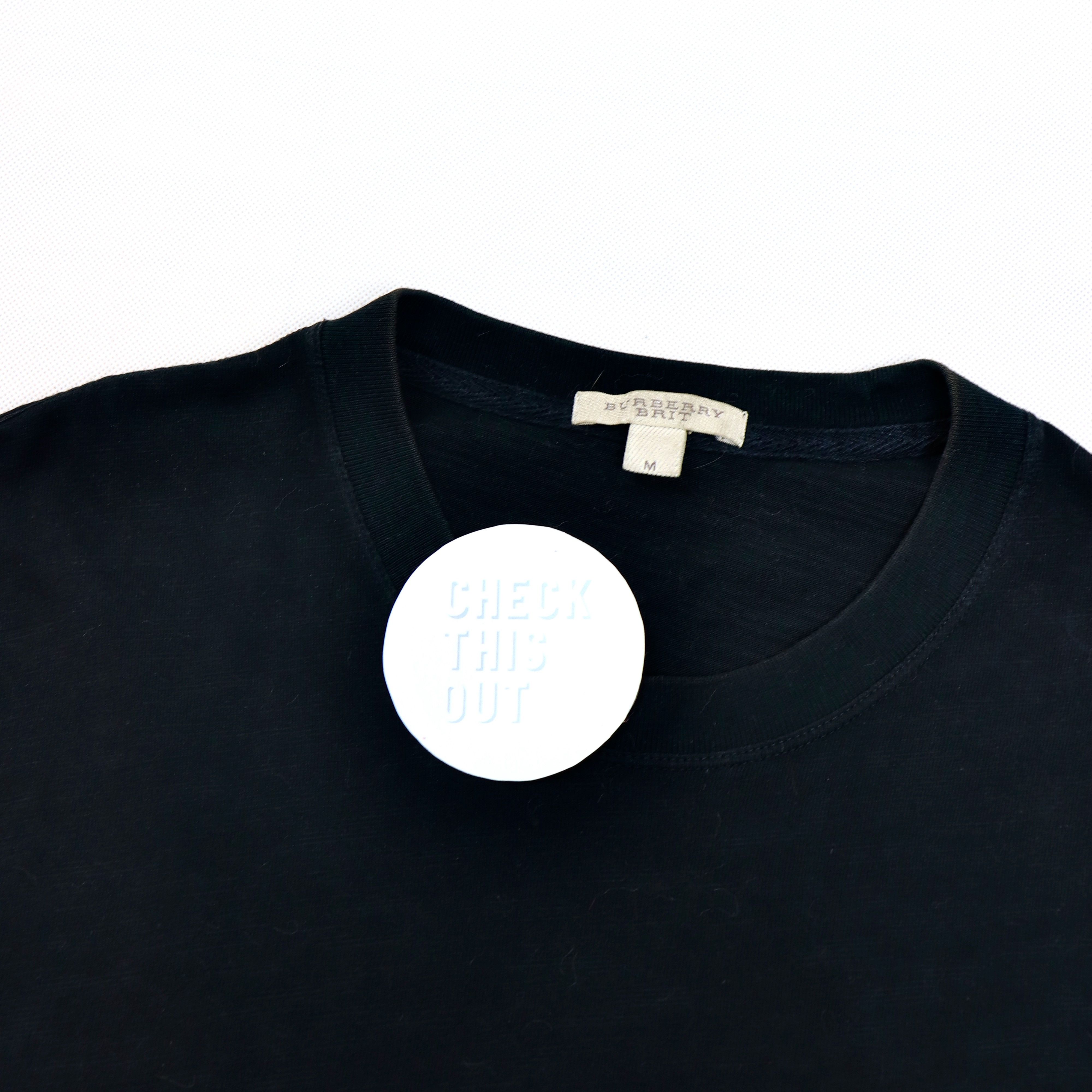 Burberry Brit Chest Pocket Metal Logo T-Shirt Size US M / EU 48-50 / 2 - 3 Thumbnail