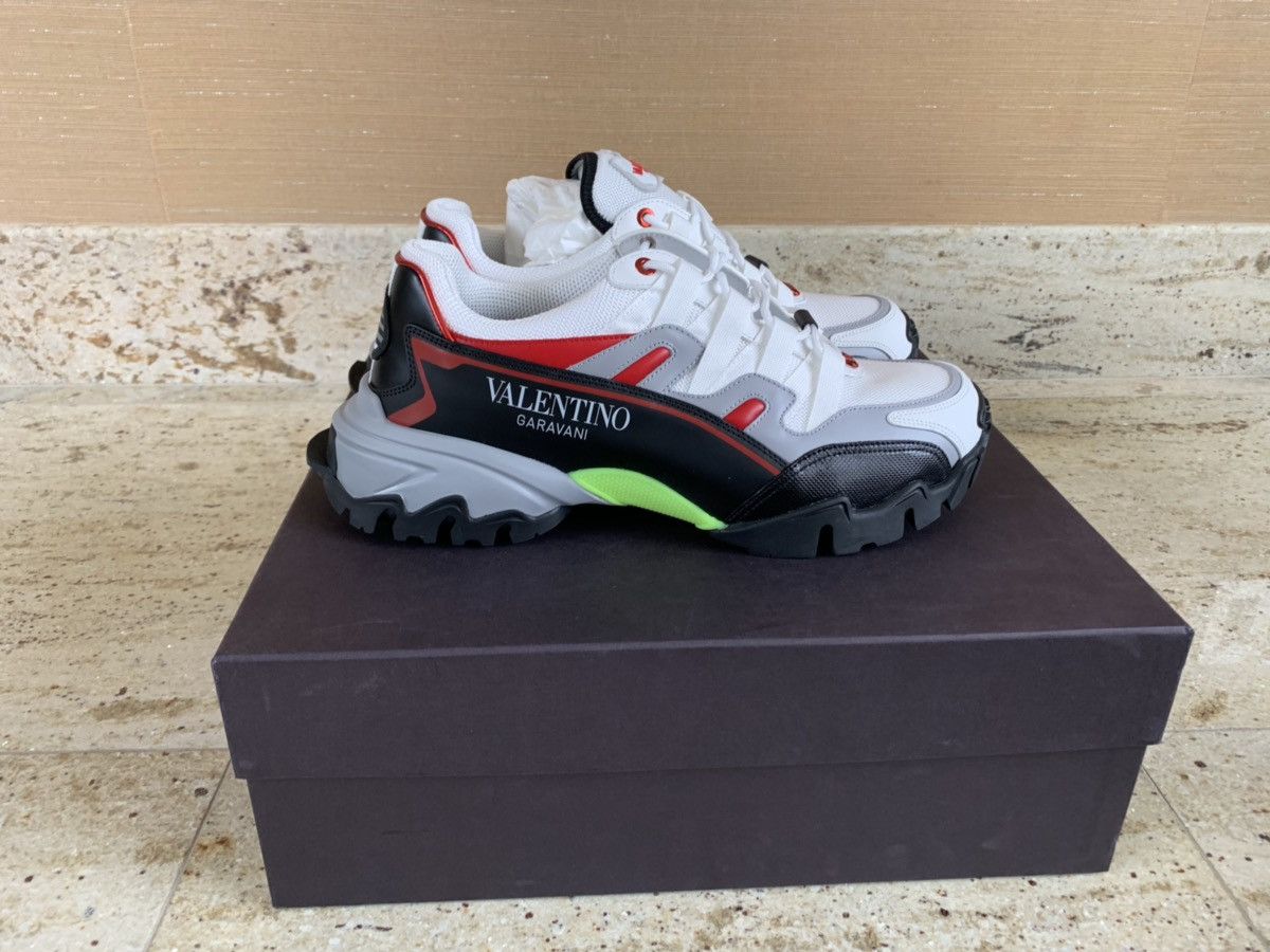 Valentino Logo Leather Trainer in Multicolor Size US 9.5 / EU 42-43 - 8 Thumbnail
