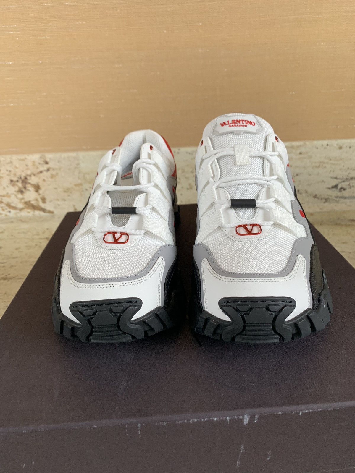 Valentino Logo Leather Trainer in Multicolor Size US 9.5 / EU 42-43 - 7 Thumbnail
