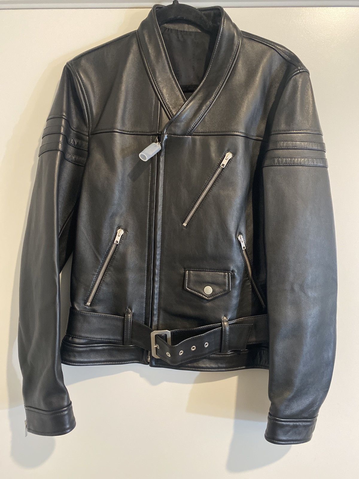 image of 1017 Alyx 9Sm x Blackmeans Leather Jacket, Men's (Size Small)