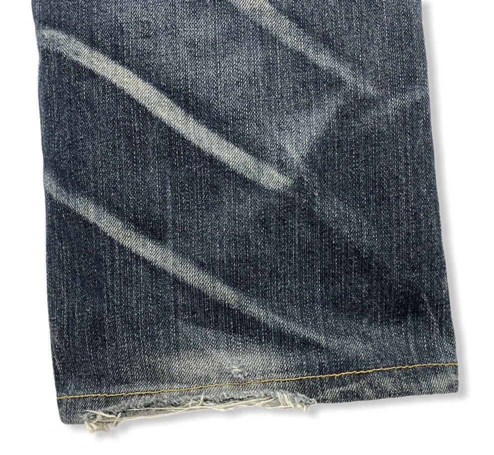 Indian Motorcycle 🔥INDIAN MOTOCYLE Distressed Clawmark Whisker Denim Pants Size US 32 / EU 48 - 11 Thumbnail