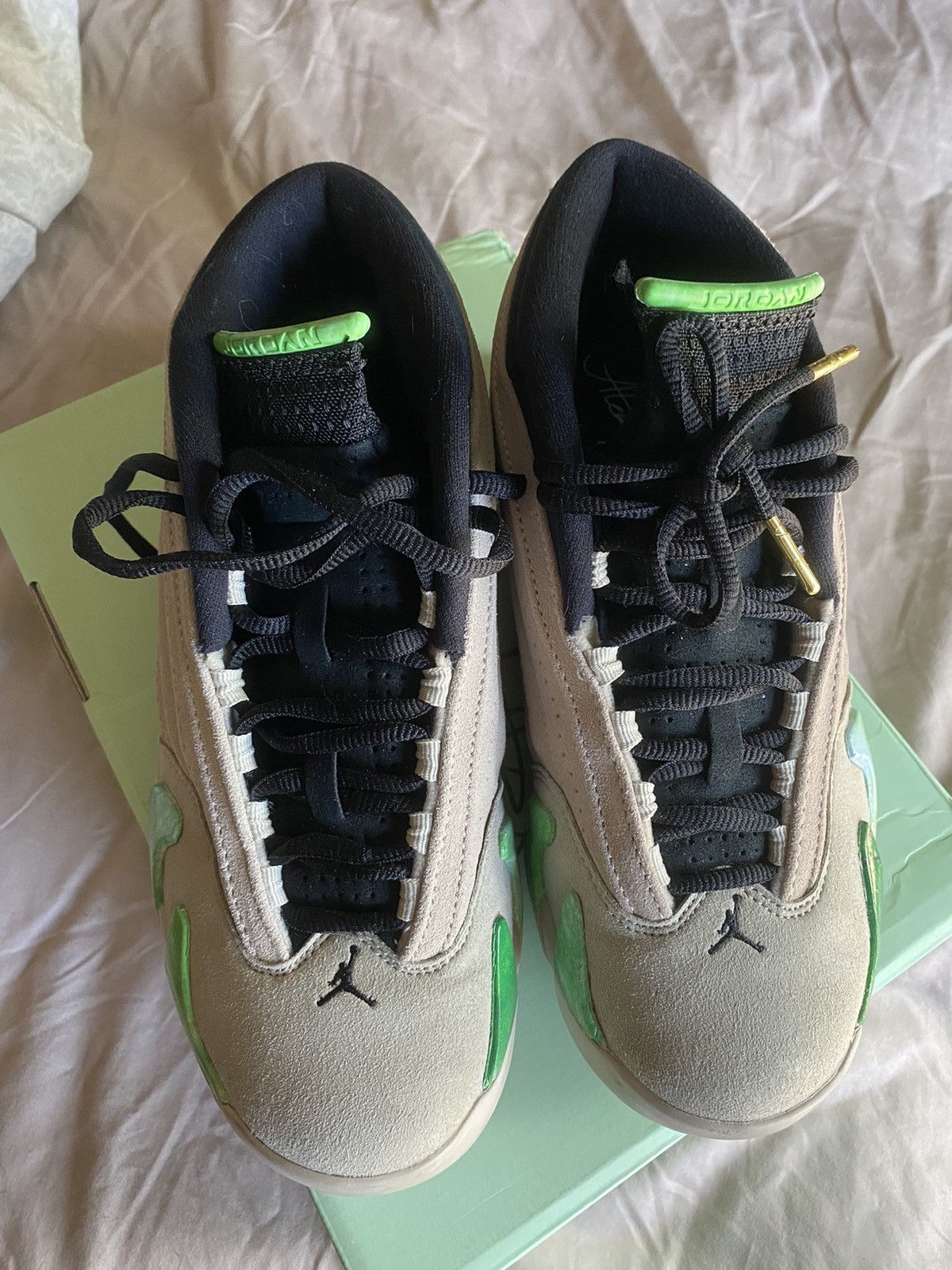 Jordan Brand Air Jordan 14 “Aleali May” Size US 6.5 / EU 39-40 - 3 Thumbnail