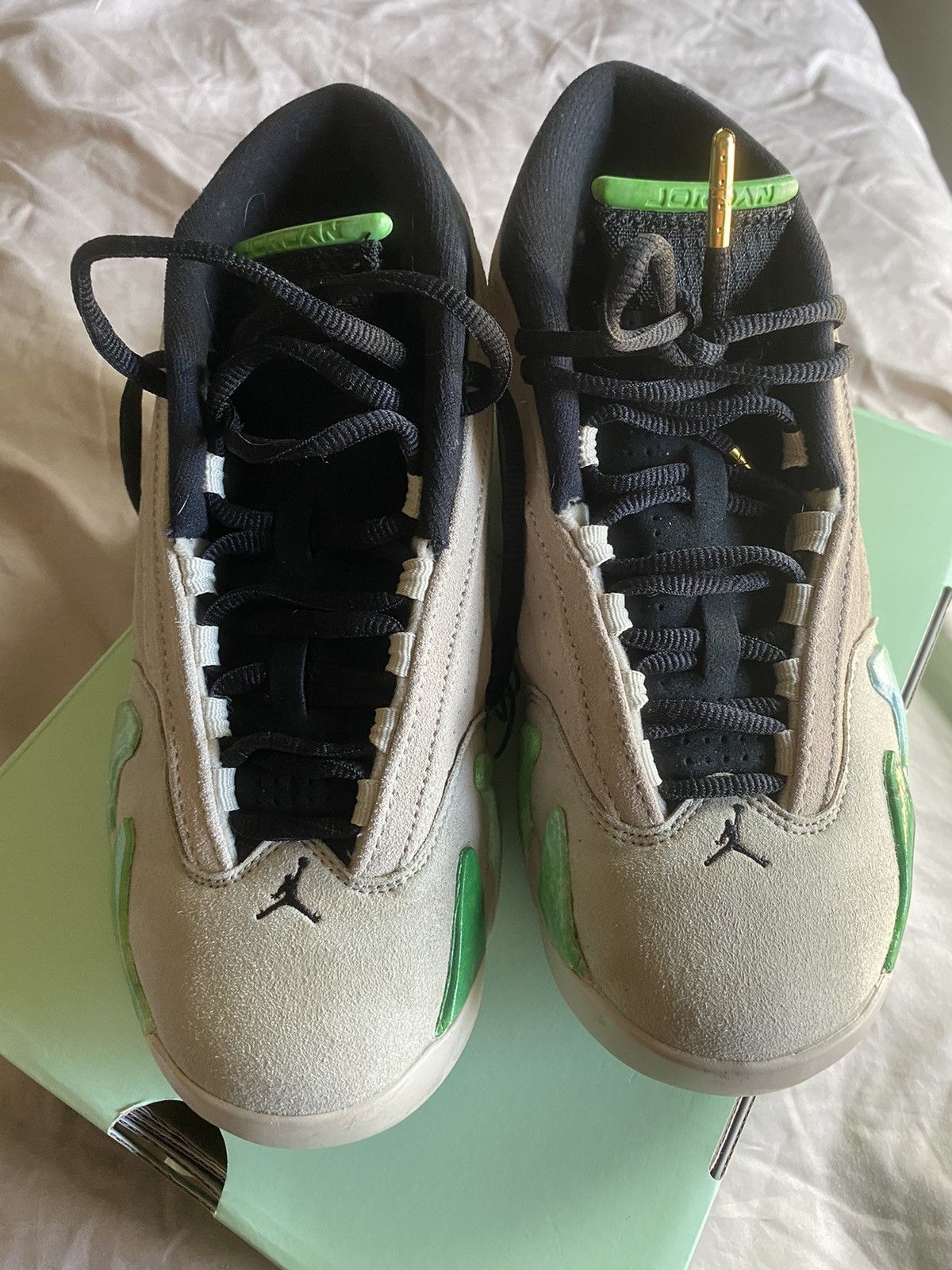 Jordan Brand Air Jordan 14 “Aleali May” Size US 6.5 / EU 39-40 - 10 Thumbnail