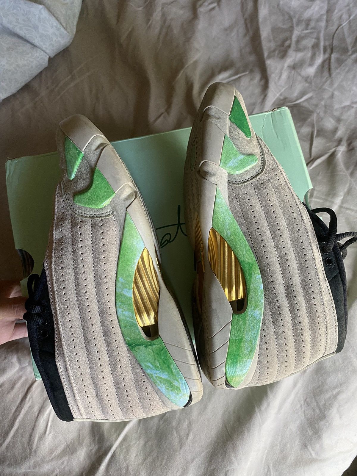 Jordan Brand Air Jordan 14 “Aleali May” Size US 6.5 / EU 39-40 - 7 Thumbnail