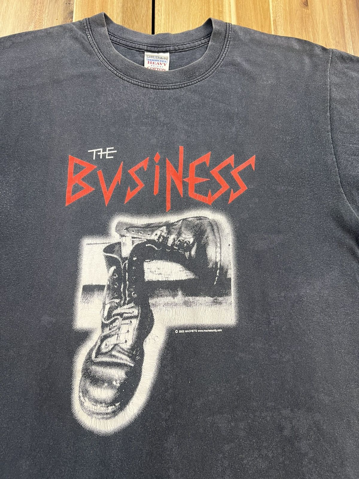 Band Tees × Vintage VINTAGE THE BUSINESS PUNK T-SHIRT Size US L / EU 52-54 / 3 - 2 Thumbnail