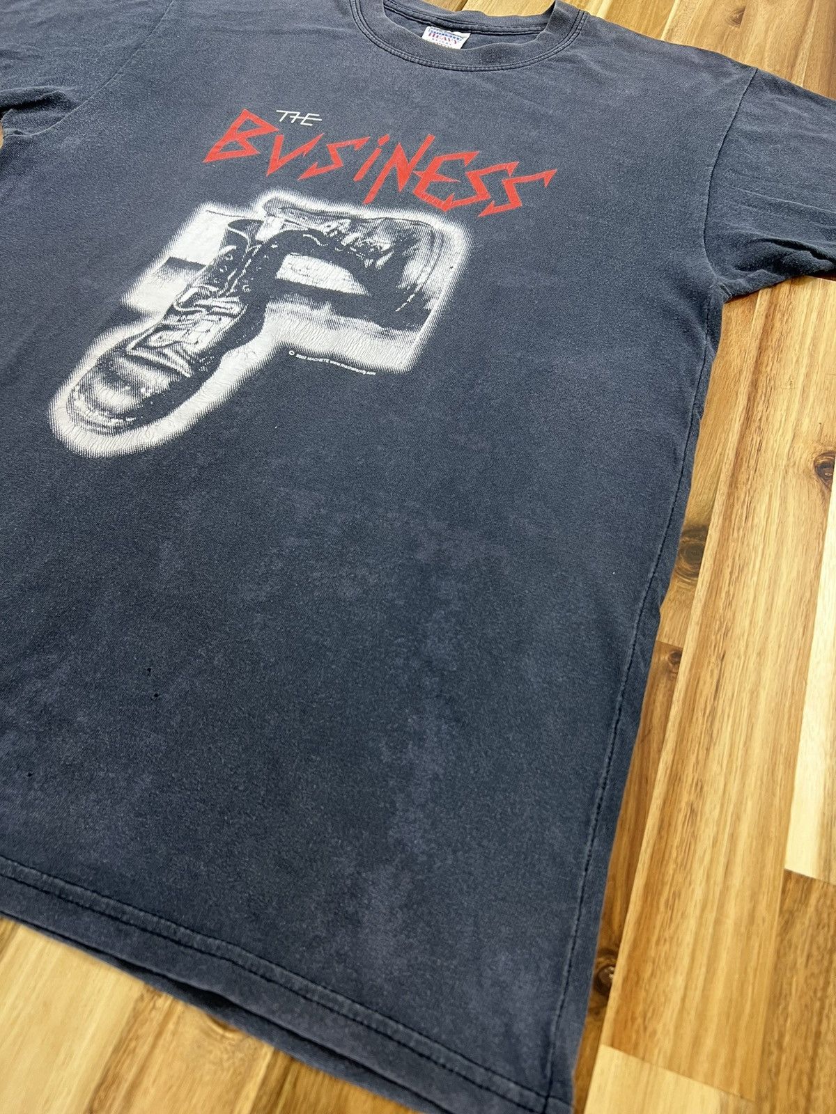 Band Tees × Vintage VINTAGE THE BUSINESS PUNK T-SHIRT Size US L / EU 52-54 / 3 - 5 Thumbnail