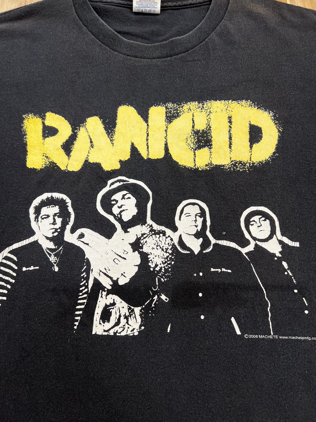 Band Tees × Vintage VINTAGE RANCID MACHETE PUNK T-SHIRT Size US XL / EU 56 / 4 - 3 Thumbnail